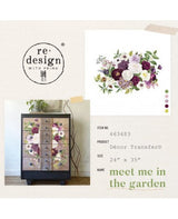Transfer Rub On PRIMA Meet Me In The Garden 24x35 pulgadas 2