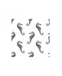 Stencil CADENCE 25X25cm CABALLITOS DE MAR 1