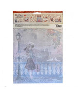 Papel arroz Stamperia A4 OH LA LA PACK (6UD) 2