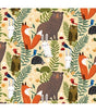 Tela Benartex Digital Print Into The Woods Forest Friends Butter 13297 30 1