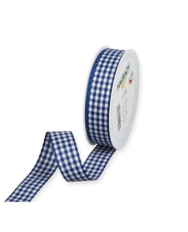 CINTA LAZO VICHY Azul Marino 1m 1