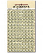Stickers PUFFY ALBERTO JUAREZ Savoir Faire ALFABETO 1