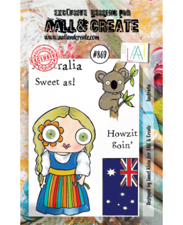 Sello Silicona ALL AND CREATE Australia A7 1