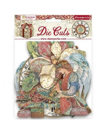 DIE CUTS Stamperia Christmas Greetings 1