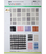 Tela japonesa Sevenverry Cuadros 850315 D1-002 Simple Life 2