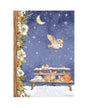 Papel arroz Stamperia A4 Winter Valley Sweet Night 1