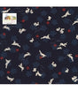 Tela japonesa Sevenverry Conejos 88218 D2-005 1