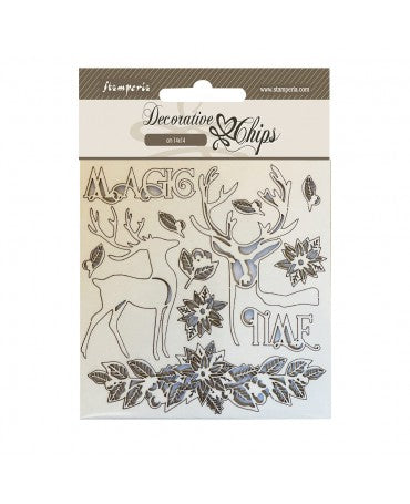 CHIPS Stamperia 14x14cm Magic time 1