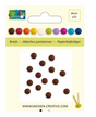 BRADS 8MM 35pc Chocolate 1