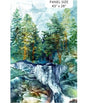 Panel Northcott Digital Print Cedarcrest Falls DP26905-66 1
