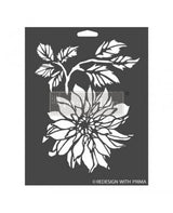 Stencil PRIMA 23x30cm Dahlia Garden 1
