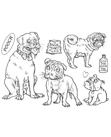 Sello silicona THE CARD HUT Pets - Doggy Treats 2