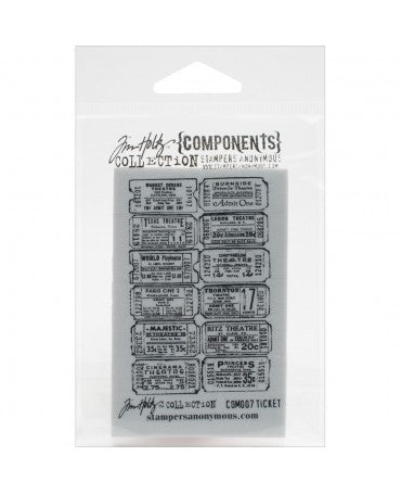 Sello Caucho TIM HOLTZ Ticket 2