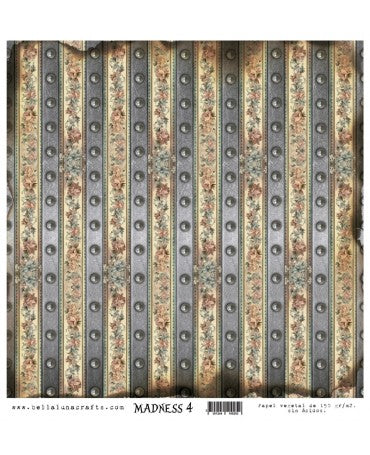 Vellum BELLALUNA CRAFT 12"x12" Madness 4 1