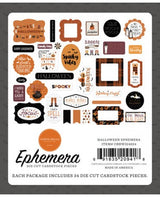 Ephemera Carta Bella Halloween 2