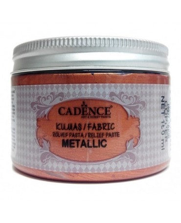 Pasta TELA Cadence GLITTER 150ml Cobre 1