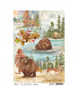 Papel Arroz CIAO BELLA A4 Harwood forest 1