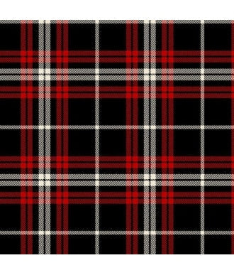 Tela Marcus Fabrics Franela Primo Plaids Keep It Classic R090983 Red 1