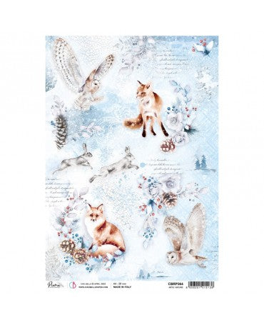 Papel Arroz CIAO BELLA A4 Artic nature 1