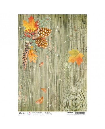 Papel Arroz CIAO BELLA A4 Fallen leaves 1