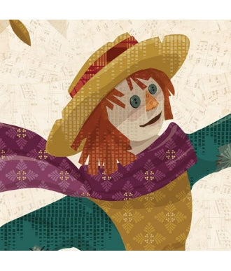 Panel Marcus Fabrics Digital Print Scarecrow's Song R590985P Multi 2