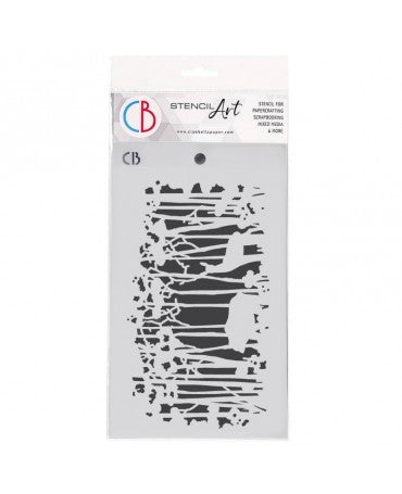 Stencil CIAO BELLA Deer forest 12,5x20cm 1