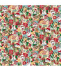 Tela Makower Christmas Wishes Stocking Filleers 023-Q Cream 1