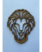 Madera Silueta CABEZA LEÓN ATHLETIC BILBAO 20CM 1