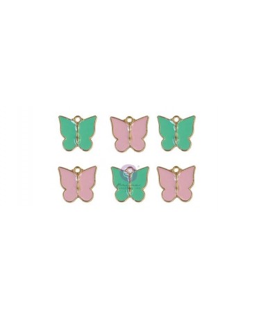 CHARMS Metal Prima My Sweet Butterfly (6pcs) 1