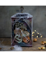 Madera Farol Halloween Telaraña 2