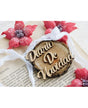 Madera Diario De Navidad, 4 piezas 1