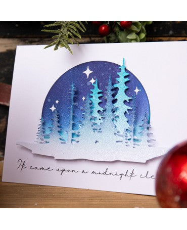 TROQUEL SIZZIX THINLITS DIE SET Forest Shadows 2