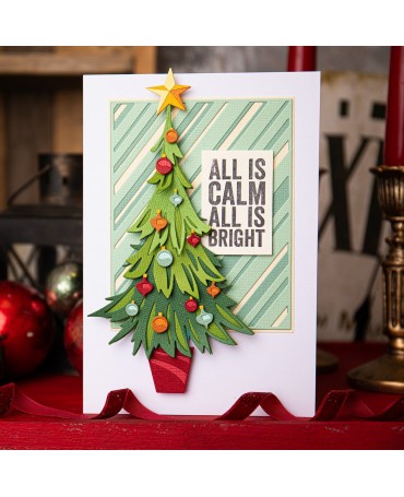 TROQUEL SIZZIX THINLITS DIE SET Tree Colorize 2