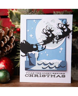 TROQUEL SIZZIX THINLITS DIE SET Reindeer Sleigh 2