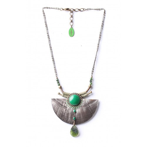 Collar nature bijoux emerald 1