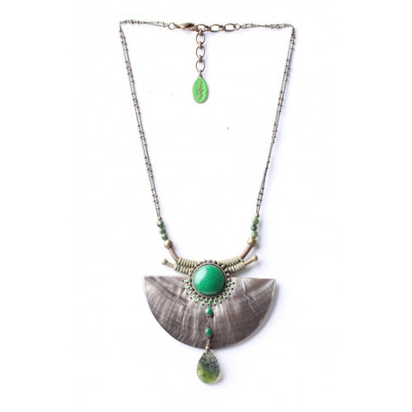 Collar nature bijoux emerald 1