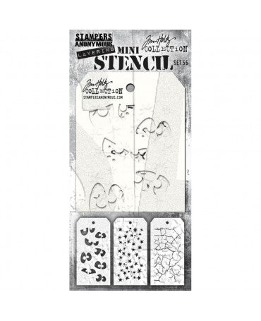 Stencil TIM HOLTZ MINI Set 56 1