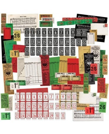 DIE CUTS 49 MARKET Christmas Spectacular 2023 Ticketed ephemera 2