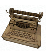 Madera Máquina de Escribir 1