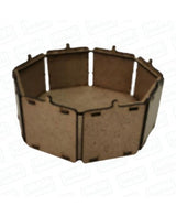 Madera Caja Pongotodo octogonal 1