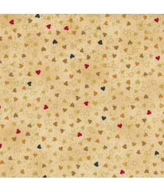 Tela Stof Fabrics We Love Christmas 2025 4592-209 Beige / Gold 1