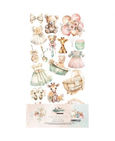 RECORTABLES Alchemy of art Hello Baby Girl 1