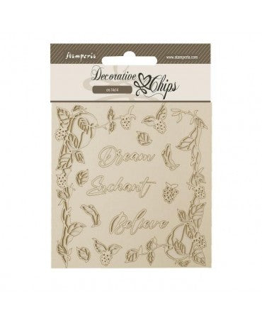 CHIPS Stamperia WOODLAND DREAM 1