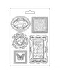 Molde Stamperia A5 BLUE LAND y ROSELAND placas 1