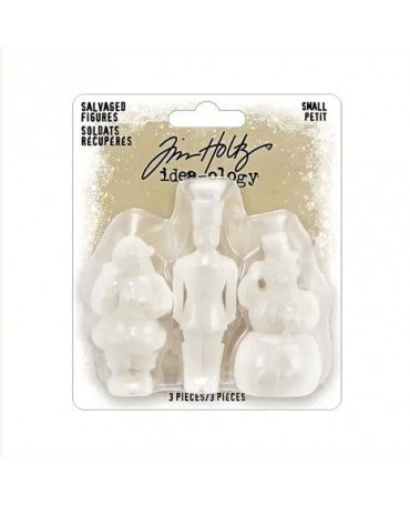 Tim Holtz Navidad 2023 Figuras rescatadas (3 pcs) SMALL 1