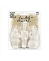 Tim Holtz Navidad 2023 Figuras rescatadas (3 pcs) SMALL 1