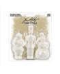 Tim Holtz Navidad 2023 Figuras rescatadas (3 pcs) LARGE 1