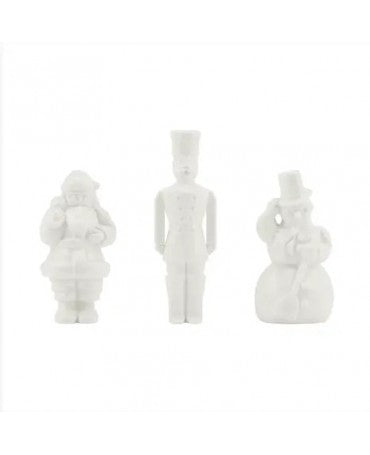 Tim Holtz Navidad 2023 Figuras rescatadas (3 pcs) LARGE 2
