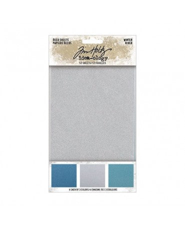 Tim Holtz Idea-ology Hojas decorativas Winter 1