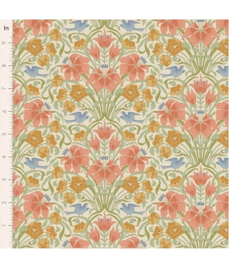 Tela Tilda Songbird Coral 100645 1